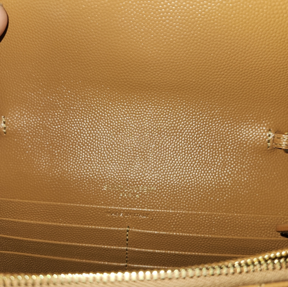 Saint Laurent YSL Tan CASSANDRE Bag - Picture 11 of 14